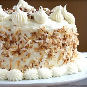 This sensational cake will turn any get-together into a special occasion *Italian Cream Cake* Get the full recipe here: https://www.melissassouthernstylekitchen.com/italian-cream-cake/ | Melissa's Southern Style Kitchen