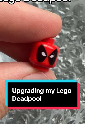 Upgrading Lego Deadpool: simple MCU minifigure mod for £12