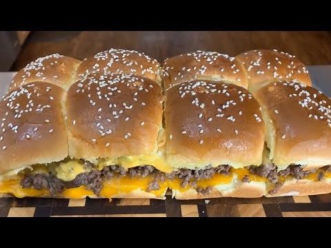 How To Make Cheeseburger Sliders