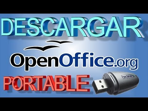 Como Descargar Y Instalar El OpenOffice PORTABLE