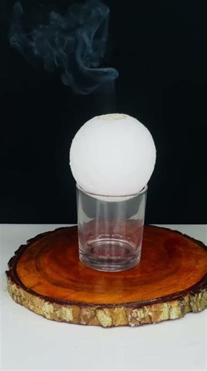 Hot Ball vs regiform ball — Oddly Satisfying Reaction!