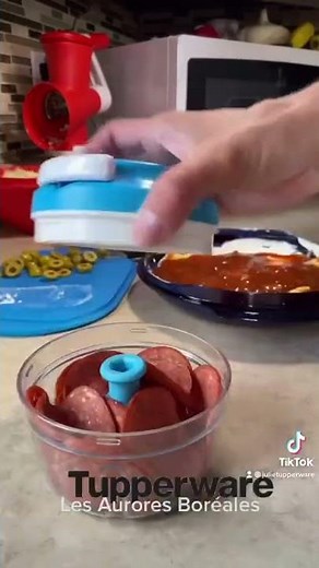 Recette Que Pizza Tupperware, recette rapide avec extra chef, super sonic, Tupperonde, chof é sert