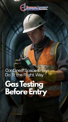 Do It the Right Way: Confined Space Entry & Gas Testing Procedures #eversafeacademy #safetytraining
