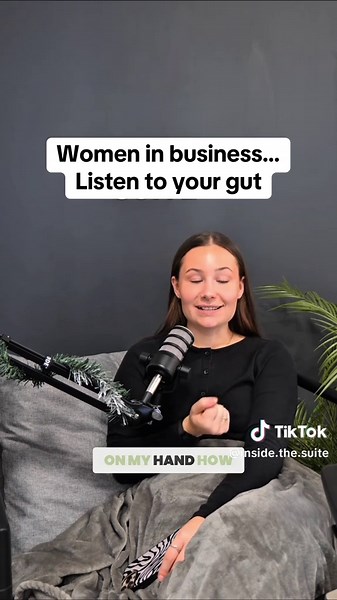Every time I’ve ignored that quiet something feels off feeling, it’s come back louder later usually as stress, crossed boundaries or resentment Listening to your gut isn’t being dramatic it’s protecting your energy, your business and your peace | Clip from Inside The Suite Ep. 6 - Client Objections, Boundaries and Listening to Your Gut - link in bio to watch the full episode! #podcastforfemalefounders #podcastforentrepreneurs #womeninbusiness #podcastforwomen #brandmentor