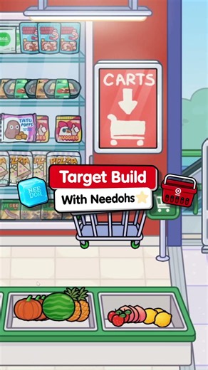 I BUILT A TARGET WITH SQUSHIES in Toca Life World! 🛒⭐ #tocaboca #gaming #tocaworld #tocabocaworld