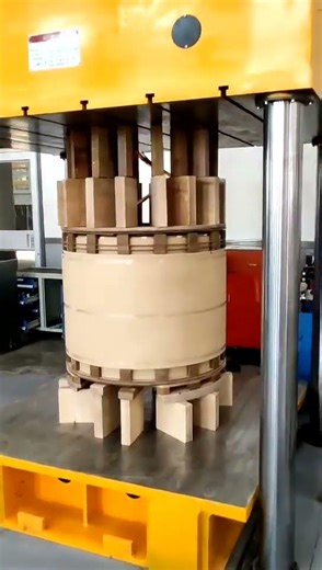 Hydraulic Coil Press 100 tons