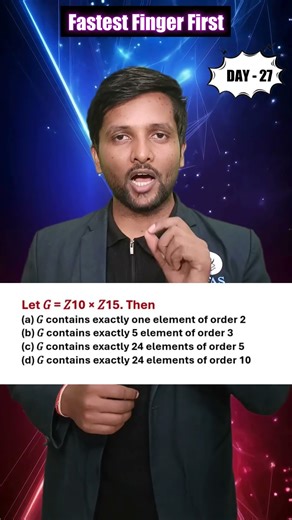 Fastest Finger First | Day-27