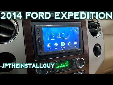 2014 Ford expedition radio removal replacement and install