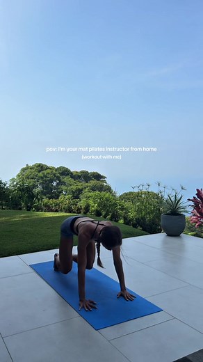 Mat Pilates Workout at Home for Glutes and Abs