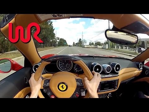 2015 Ferrari California T (Top Down) - WR TV POV City Drive