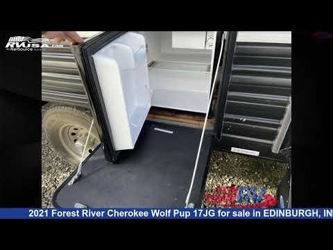 Spectacular 2021 Forest River Cherokee Wolf Pup Travel Trailer RV For Sale in EDINBURGH, IN