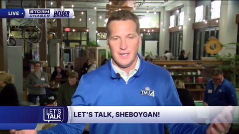 Let's talk, Sheboygan event is underway