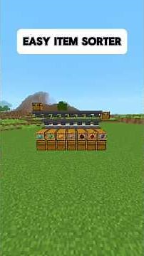 Easy automatic item sorter minecraft 1.21/26.1+