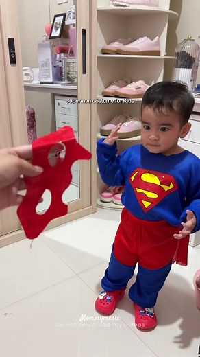 Superman Costume for Kids - 3in1 Fun!