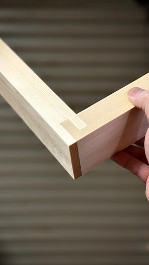 Takurou Seino on Instagram: "I made a double dado joint. ダド（追入れ）が両方の仕口にあるジョイントに挑戦してみました！ 溝が深かったため、壊さないよう慎重に調整しましたが、意匠的には面白いジョイントになったのではないでしょうか👍 毎日ショート動画を更新しています！ @takuwoodcraft #twcdesign #木工 #diy #治具 #woodworking #jig #リール投稿857日目"