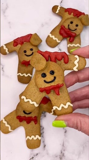 The gingerbread man ❤️😜#cakedbyrach #halloween #gingerbread #easybaking #bakingideas #shortsfeed