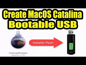 Create macOS Catalina USB Installer Disk. Simple Method.