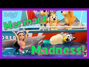 Bluey becomes a MERMAID! | Bluey Toys | Bluey Pretend Play