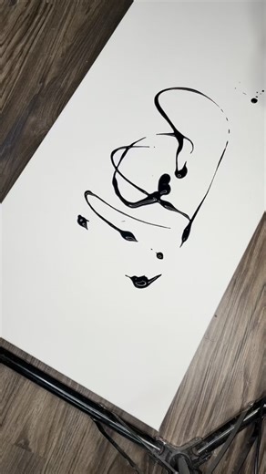 This is so satisfying watching this @musoublack_jp paint go on the canvas like butter to create a delicious black on black statement piece. * Come paint with me… @craft_n_sip 01/29 • 7-9pm 02/12 • 7-9pm * * * * * #painter #butter #blackonblack #darkart #rhearose | Phoenix Art Studio LLC | Facebook