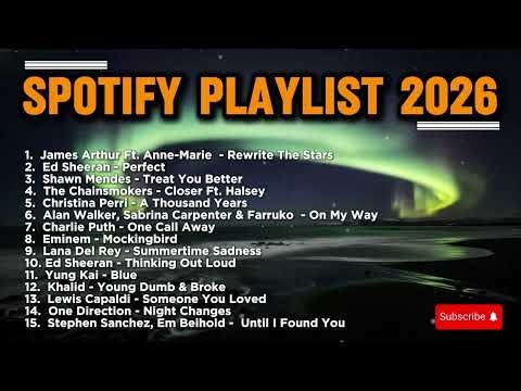 Spotify Playlist 2026 🌍 Latest & Most Popular Western Songs All Day