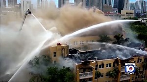 Miami apartment building being demolished following historic fire