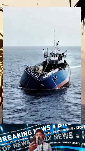 Kapal terbelah dua #kapal #laut #sampah #pembuangan #terbelahdua | HR-Info Pedia
