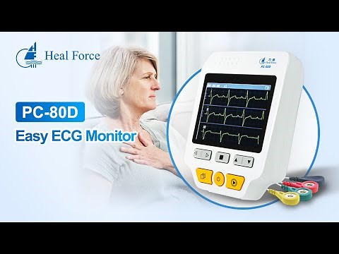 Heal Force PC-80D Easy ECG Monitor Product Introduction