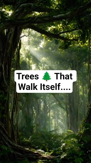 “Walking Trees of the Amazon?! You Won’t Believe Your Eyes 🌳😱” #facts #shorts