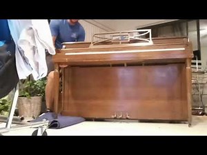 HOW TO MOVE A PIANO BY YOURSELF