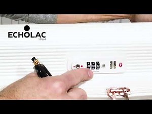 Echolac TSA Lock Demo for Dynasty, Shogun, Celestra, Cielo, Knight, and more!