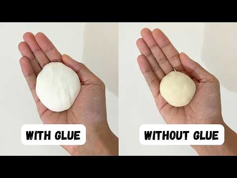 Homemade Air Dry Clay || No Cook Method❌|| Cuddle Cloud