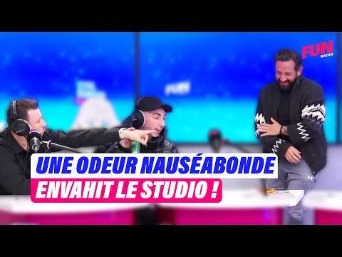 A foul odor fills the studio! | Cyril Hanouna on Fun Radio