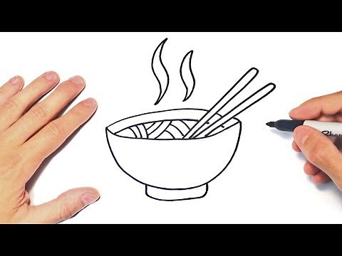 How to draw a Soup Step by Step | Soup Drawing Lesson