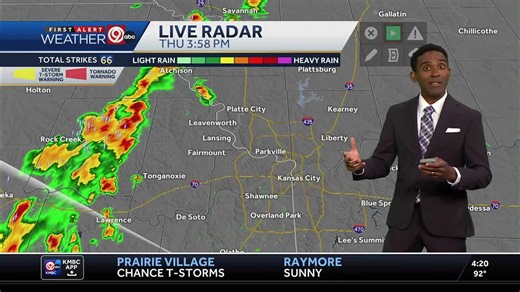 Kansas City weather: Scattered storms, flooding threat for Thursday, June 26, 2025