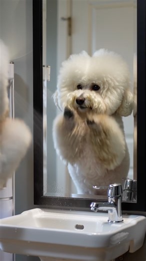 Self care... #bichonfrise #puppy #dog #cutedog #pets #bichon