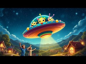 The UFO from Mars 🚀 Fun Kids Song About Aliens & Space Sing Along & Dance
