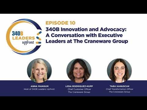 Ep. 10: 340B Innovation and Advocacy: A Conversation with Executive Leaders at The Craneware Group