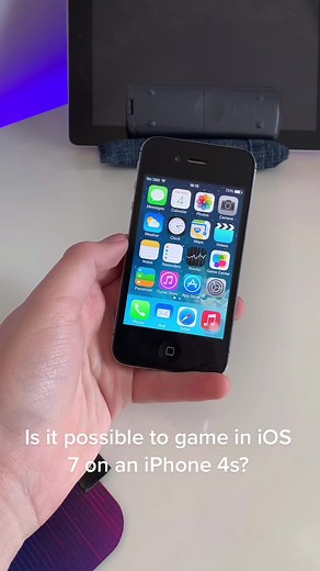 Gaming on iPhone 4s with iOS 7
