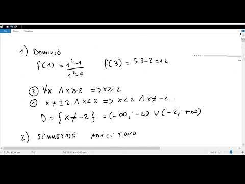 Studio di funzione (senza derivate) di una funzione definita a tratti