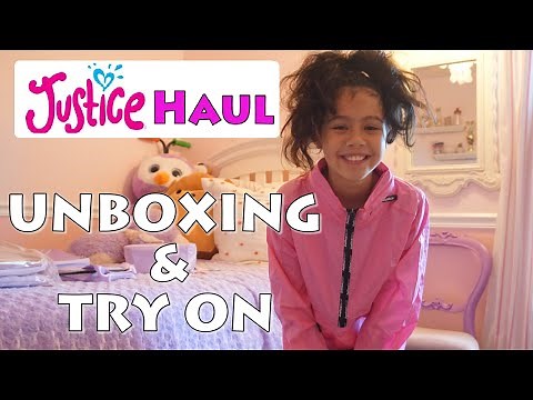 TRY ON HAUL JUSTICE / ONLINE SHOP WITH ME/ FASHION CLOTHING FOR GIRLS