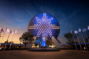Brand-new light show debuts at Spaceship Earth for Epcot International Festival of the Holidays | Chip and Company