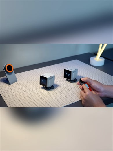 Sync, set, and go. Taking control of StackChan with the Remote Controller Kit.🎮 #M5Stack #StackChan #AI #OpenSource #Maker #Robotics