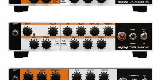 Orange Tour Baby 100, Dual Baby 100, and Gain Baby 100 Review