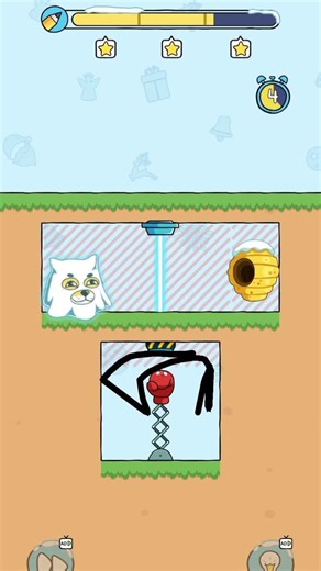 ❌Doge rescue game 😜 #viral #games #gameplay ❤️