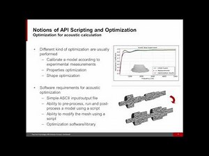 Acoustic Design Optimization with API Scripting for Higher Productivity and Performance
