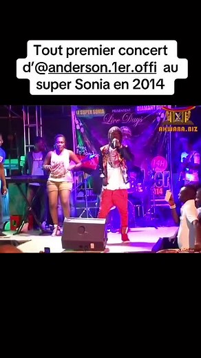 Premier Concert d'Anderson.1er.offi au Super Sonia en 2014