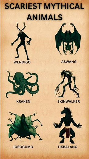 The Darkest Legends: Aswang, Jorogumo & Kraken 👹