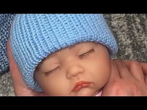 Infant Double Layer Beanie Hat Made On 40 Needle Sentro Knitting Machine