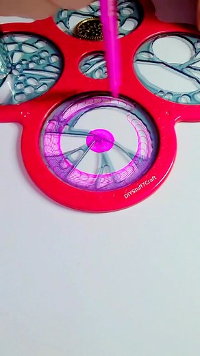 Pink Vortex Where Math Meets Art watch until the end . . . #spirographshr #satisfying #art #asmr #viral #usa | Entertainment Hub