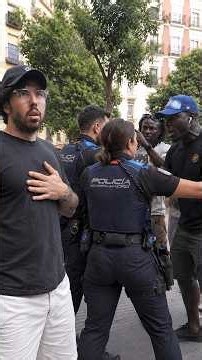 Nos tuvo que escoltar la policía